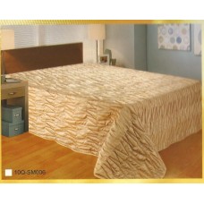 Embroidered PolySilk Bed Cover / Spread 220 x 240 Cm BCSM006